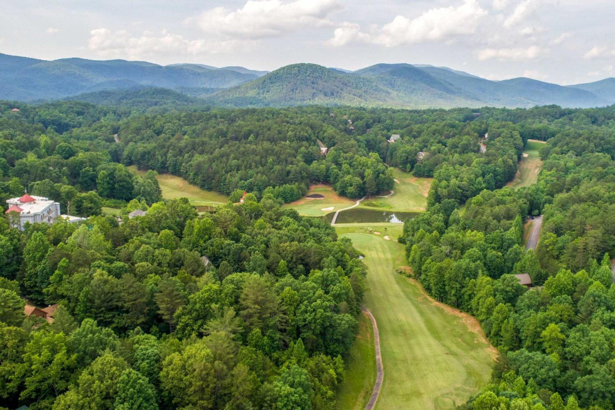 Luxury Modern Home On Golf Course With Game Room! Helen Exterior foto